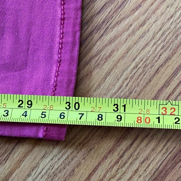 Sonoma Dark Pink Straight Skinny Pants in Women’s Size 11 Color 650 RN 73277 - Picture 11 of 14